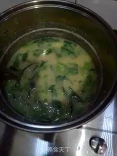 Make Blanche corn congee step 2