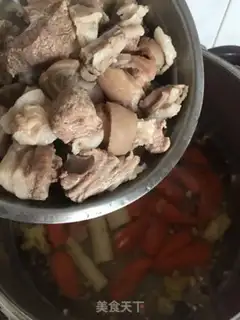 Make A warm stomach of lamb soup step 8