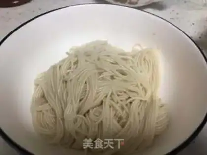 Make Peanut butter noodles step 2