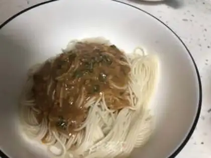 Make Peanut butter noodles step 3