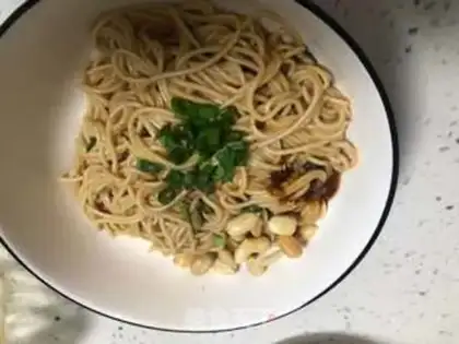 Make Peanut butter noodles step 4