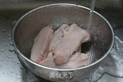 Make Beer duck wings step 1