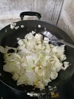 Make Cabbage tofu step 4
