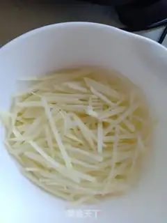 Make Five-coloured chicken silk-covered rice step 4