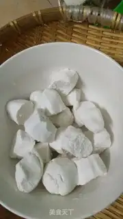 Make Red sugar rice step 1