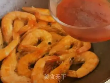 Make Sweet, spicy shrimp step 6