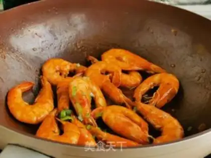 Make Sweet, spicy shrimp step 7