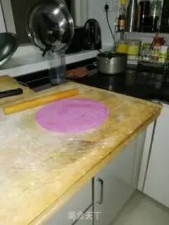 Make Flamingo buttercake step 2