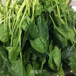 Make Peanut-rice spinach step 0
