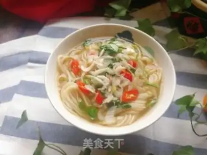 Make Shrimp sour noodles step 9