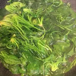 Make Peanut-rice spinach step 2