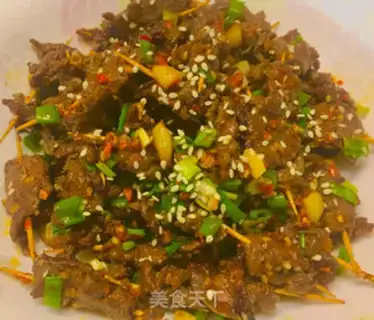 Make Toothpick beef step 3