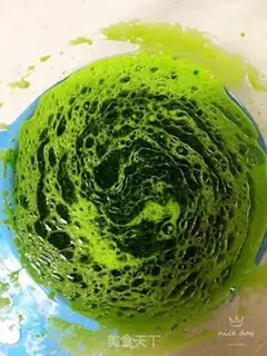 Make Six inches of spinach juice step 1