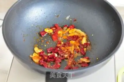Make Spicy flowers step 5