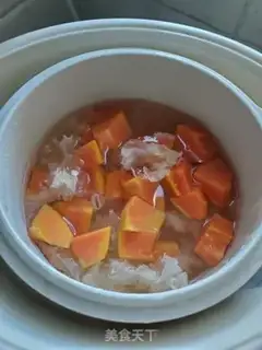 Make The papaya stew step 5
