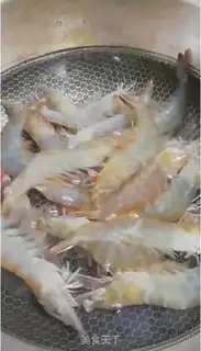 Make Shrimp burning step 0