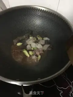 Make Porridge of sea cucumber shrimp step 9