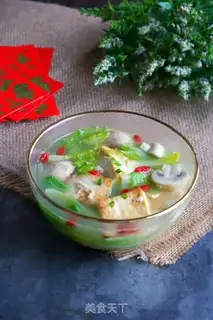 Make Tofu doll soup step 8