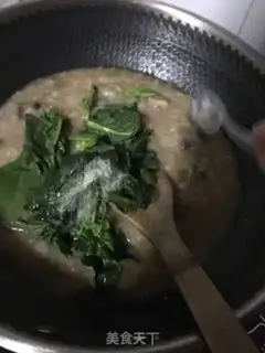 Make Porridge of sea cucumber shrimp step 15