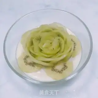 Make ♪ ♪ A cheesy rose jelly ♪ step 4