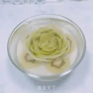 Make ♪ ♪ A cheesy rose jelly ♪ step 5