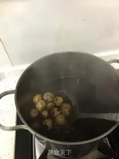 Make Five quail eggs step 3