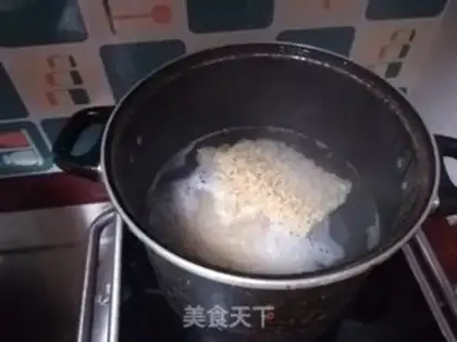 Make Meatball mushroom noodles step 8