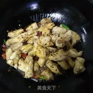 Make Spicy chicken step 4