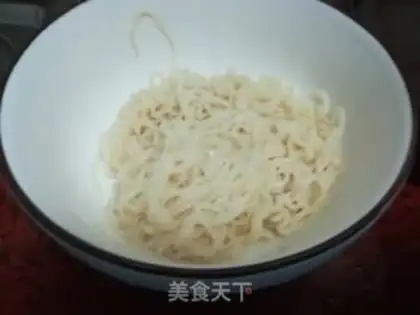 Make Meatball mushroom noodles step 9