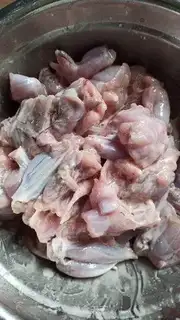 Make Dry-cow frog step 1