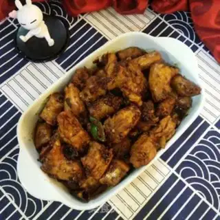 Make Spicy chicken step 13