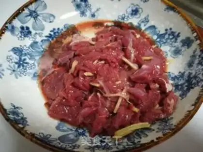 Make Beef fried vegetables step 0