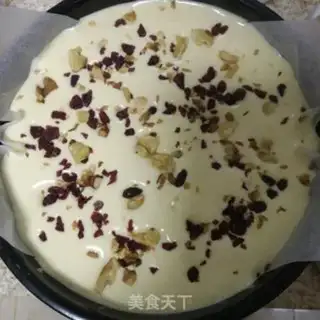 Make walnut cranberry cake step 11