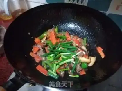 Make Beef fried vegetables step 8