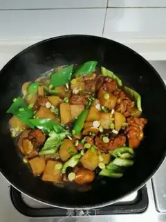 Make Potato chicken step 7
