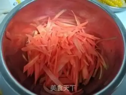 Make Skinned carrots step 1