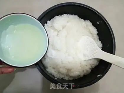 Make 8-poo-poo rice step 2