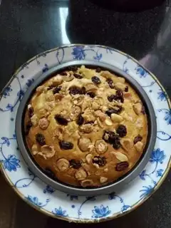 Make Banana raisin cake step 9