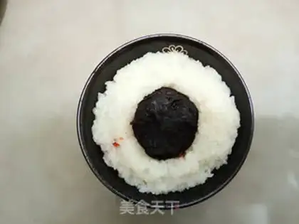 Make 8-poo-poo rice step 7