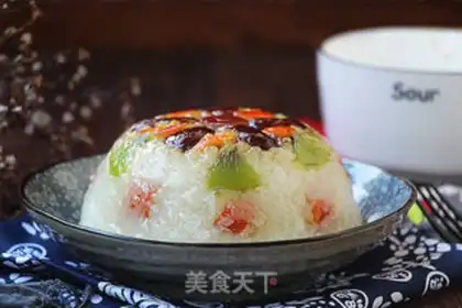 Make 8-poo-poo rice step 12