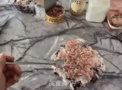 Make Tuna rice step 2
