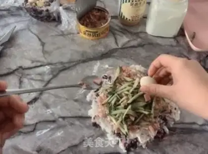 Make Tuna rice step 3