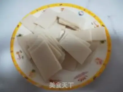 Make Fish tofu step 1