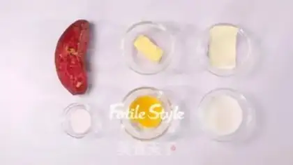 Make Cheese cream and potatoes step 0