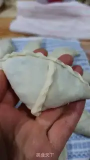 Make Fried dumplings step 9