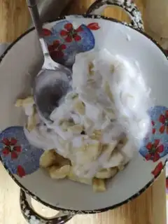 Make Banana yogurt step 3