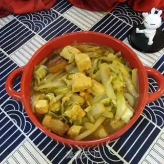 Make Red curry, cabbage, tofu step 9