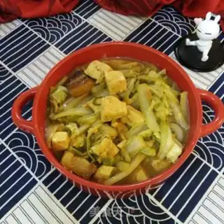 Make Red curry, cabbage, tofu step 10