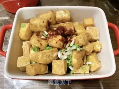 Make Spicy tofu step 4