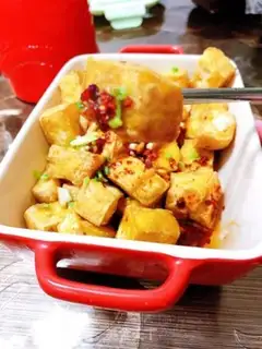 Make Spicy tofu step 5